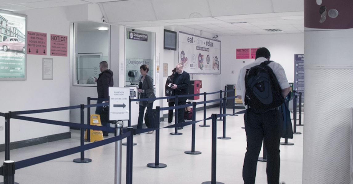 Departures Entrance